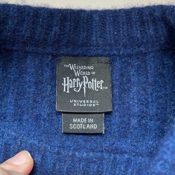 Warner Bros. Blue and Gray Striped Sweater Harry Potter - Picture 4 of 6